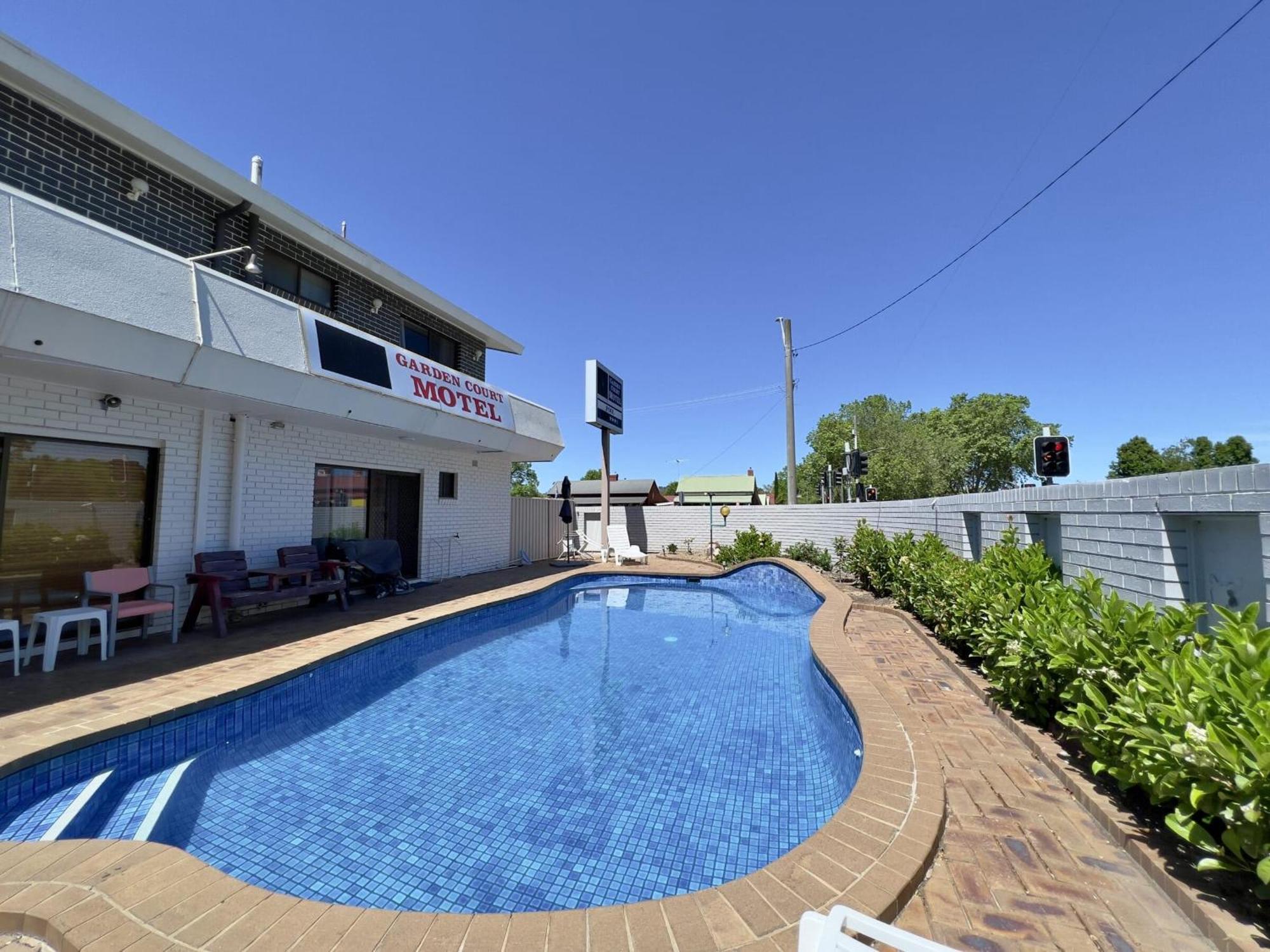 Albury Garden Court Motel Eksteriør bilde